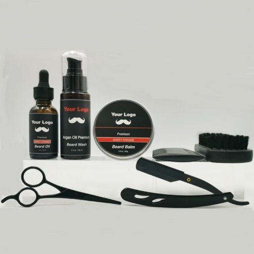 private label beard kit sampler