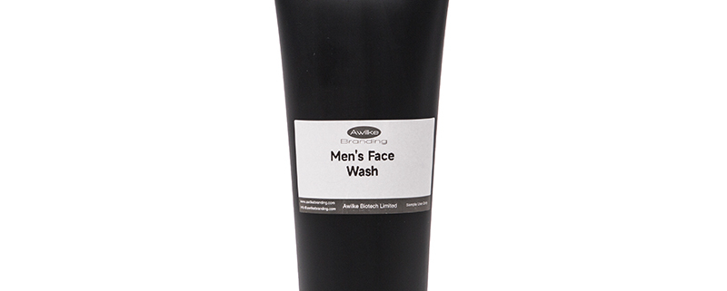 private label men's face wash