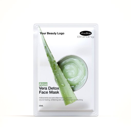 private label sheet mask-Aloe Vera Detox