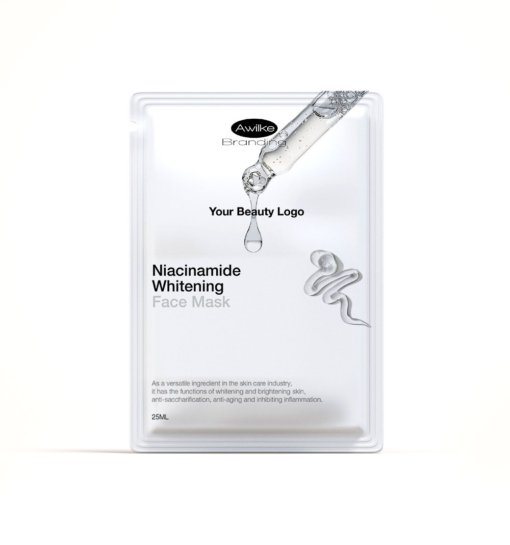 private label sheet mask Niacinamide Whitening