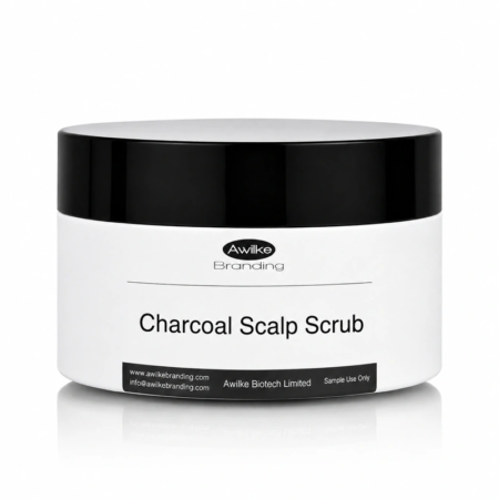 Private Label Charcoal Scalp Scrub