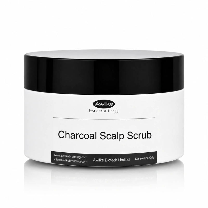 Private Label Charcoal Scalp Scrub